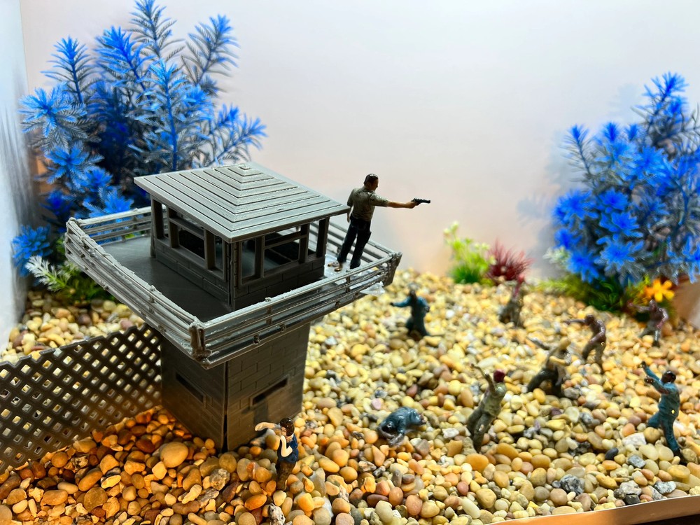 The Walking Dead Aquarium Decor