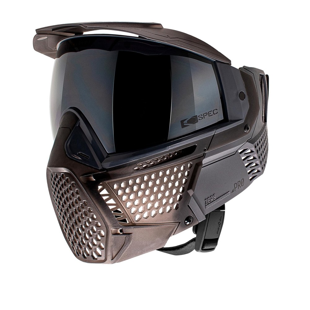 CRBN Paintball Zero Pro Goggle - Includes: Two Lens + Visor + Case - Carbon P...
