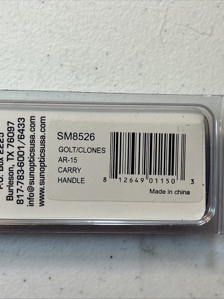 Sun Optic Rifle Scope Base Compatible with Carry Handle