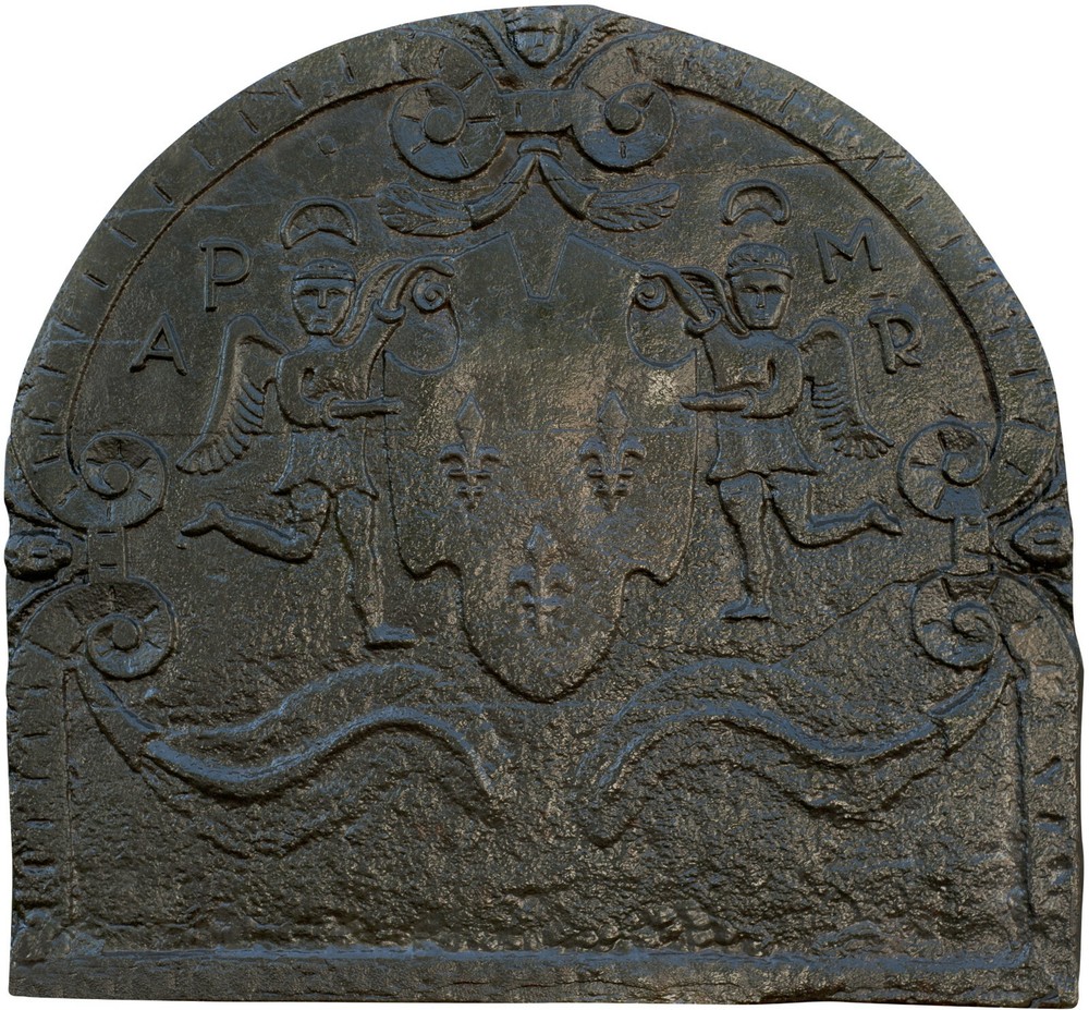 Our Cast Iron Background - Cast-Iron Fireback 1260