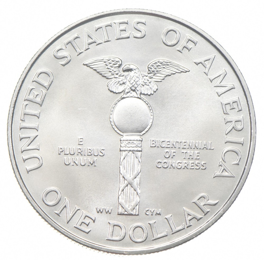 1989 Unc Congressional - Commemorative Silver Dollar $1