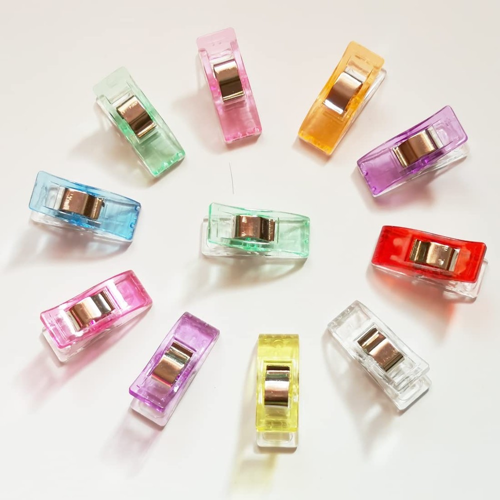 New Sewing Clips 100pcs Assorted Colors