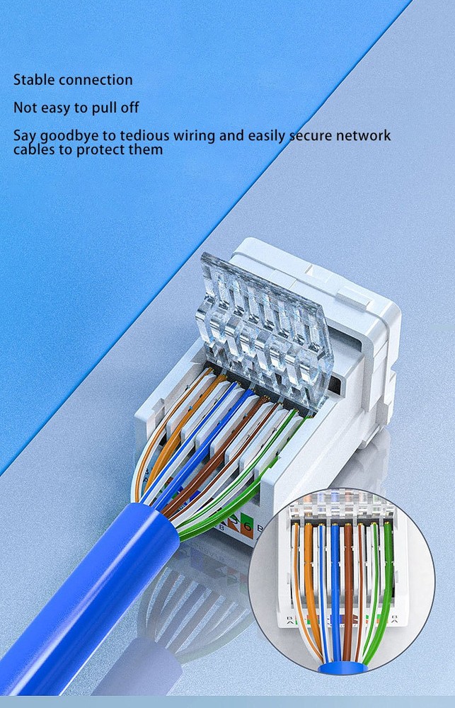 Shockproof Cable Module PC Network Module Ethernet Network Adapter Tool