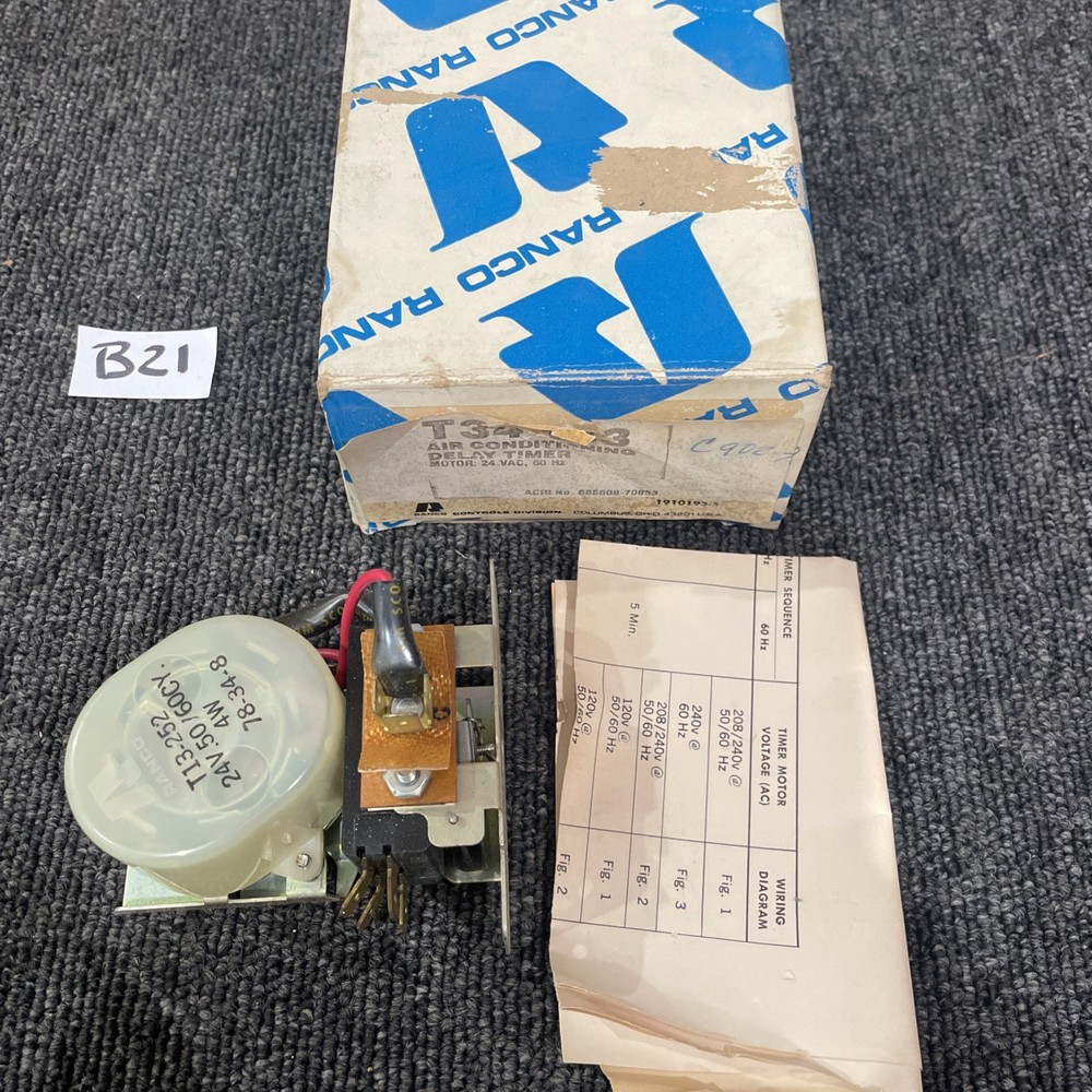 Ranco Air Conditioning Delay Timer T34-153