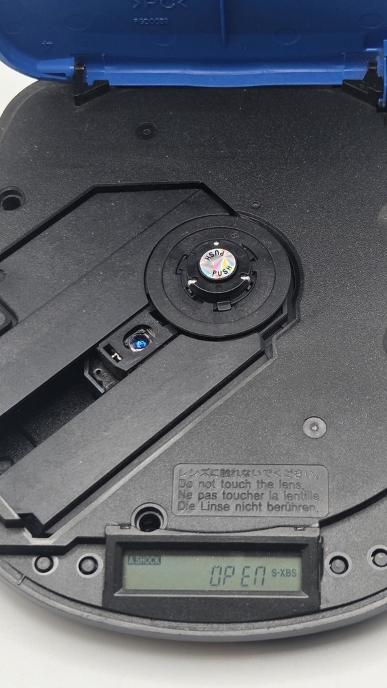 Panasonic Portable CD player Model SL-S292, Tested Works