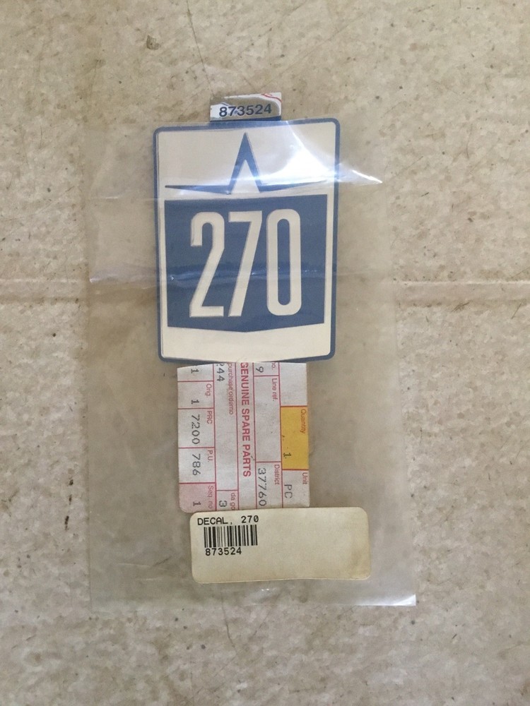 Volvo Penta 270 Decal 873524