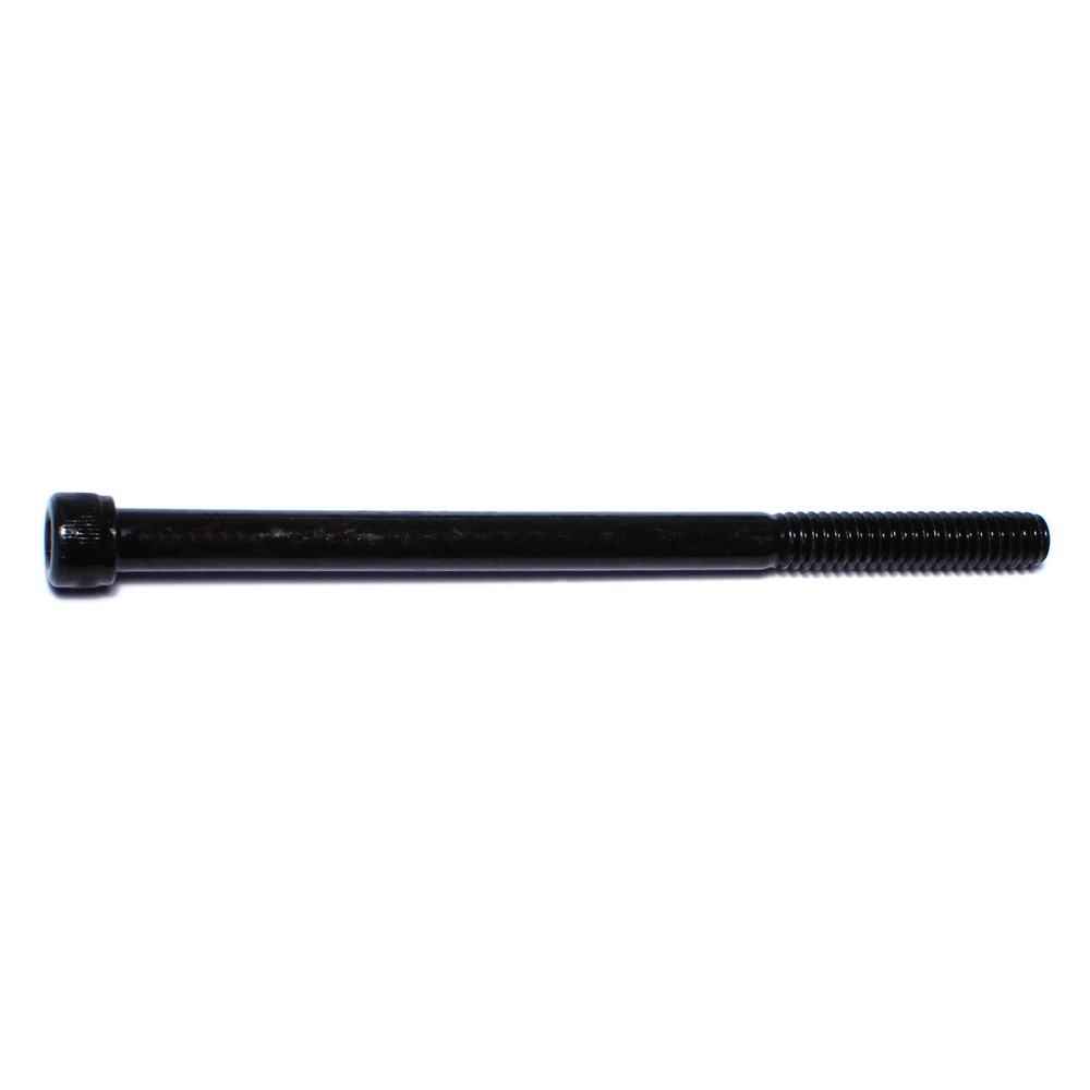 1/4"-20 x 4" Plain Steel Coarse Thread Socket Cap Screws (6 pcs.)