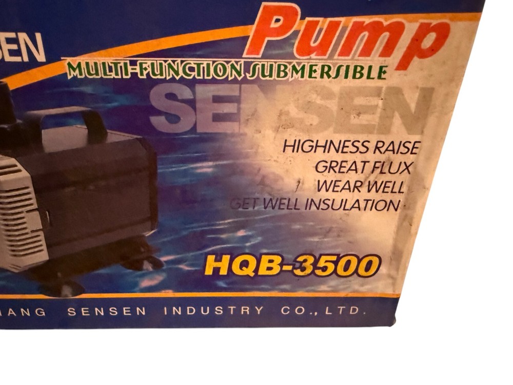 Sensen / Multi Function Submersible Pump / HQB-3500
