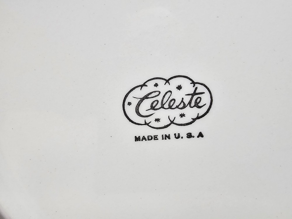 Homer Laughlin Celeste Dinner Plates 10.5" Set of 4