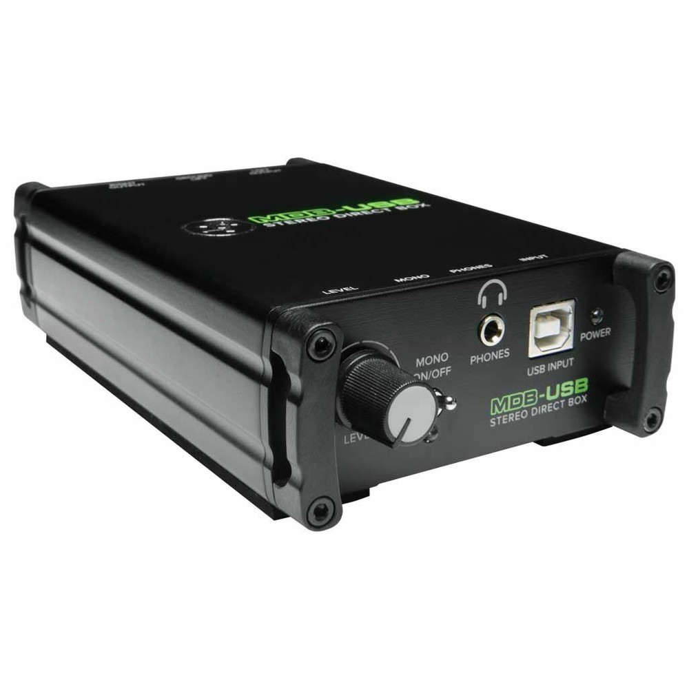 Mackie MDB-USB USB Stereo Direct Box