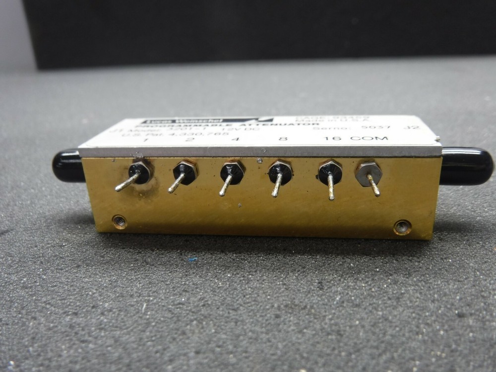 Lucas Weinschel Programmable Attenuator 3201-1 12 VDC