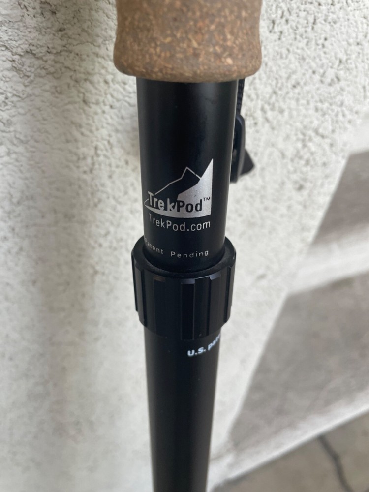 TrekPod Monopod Tripod Walking Stick adjustable height monopod tripod