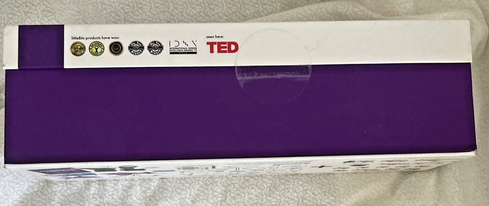 New Little Bits Electronic Deluxe Kit 18-Bit Modules Sealed