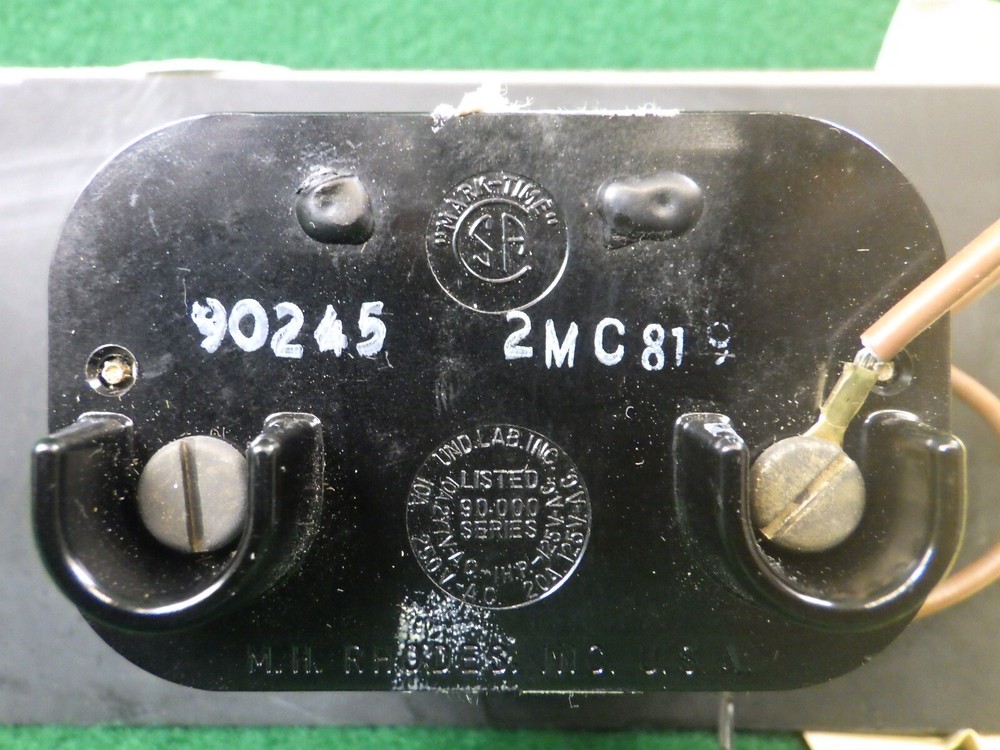 NOS Vintage Nutone S-2281 Key Switch for Security/Alarm System