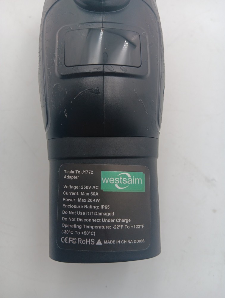 tesla to j1772 charging adapter