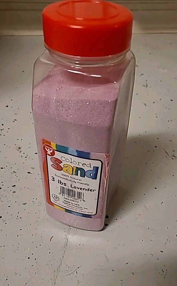 Hygloss Colored Craft Sand 3-Pound Lavender