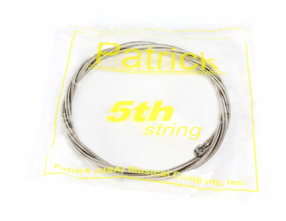 TWO ELECTRIC BASS GUITAR STRING - FIFTH SINGLE 5th STRING - LIGHT (2 strings)