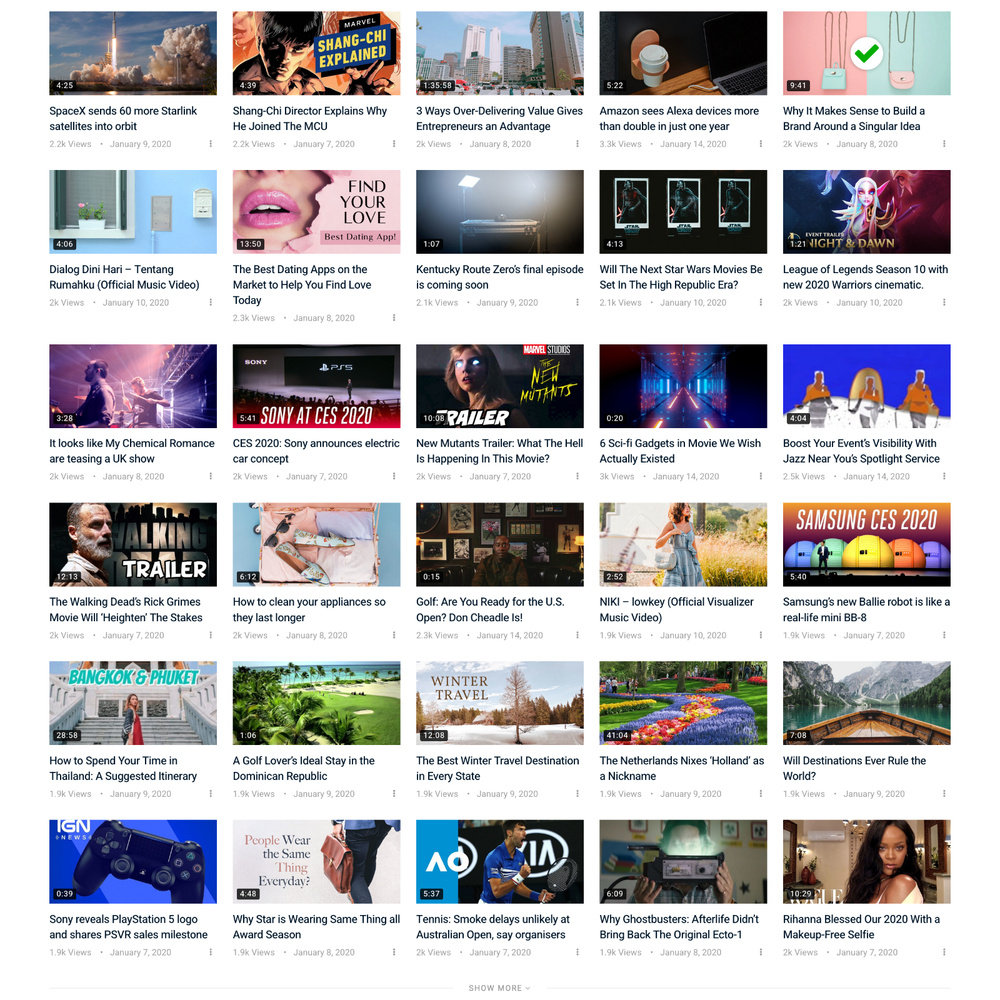 Stream Video Website Design with Free 5GB VPS Web Hosting