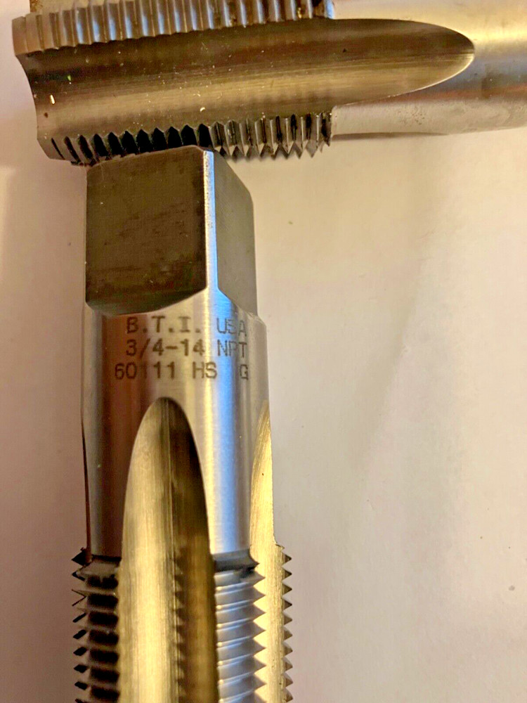USA 3/4-14 NPT Pipe Taps. Possible minimal use. (2available)