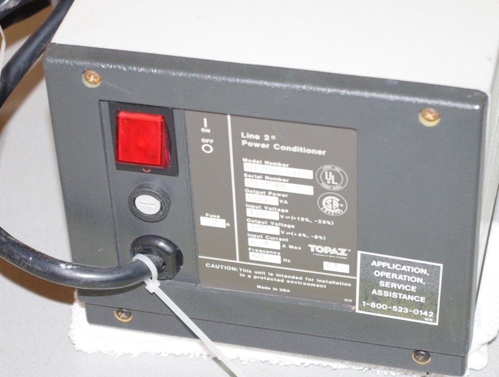 Topaz line 2 power conditioner 01706-01p3
