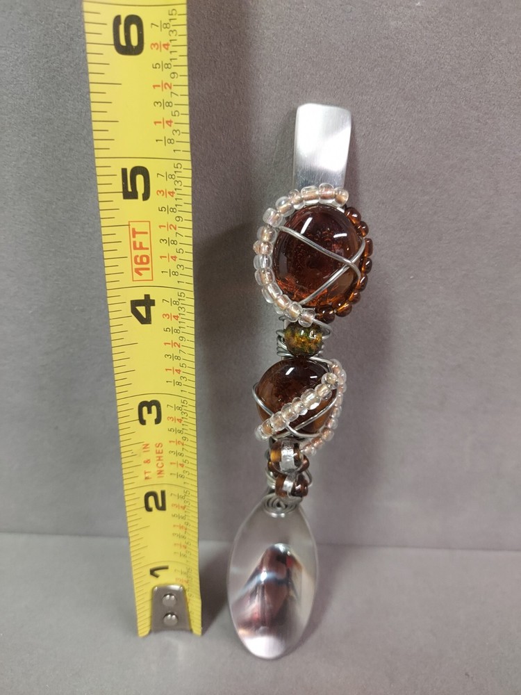 Wire Wrapped Tea Spoon