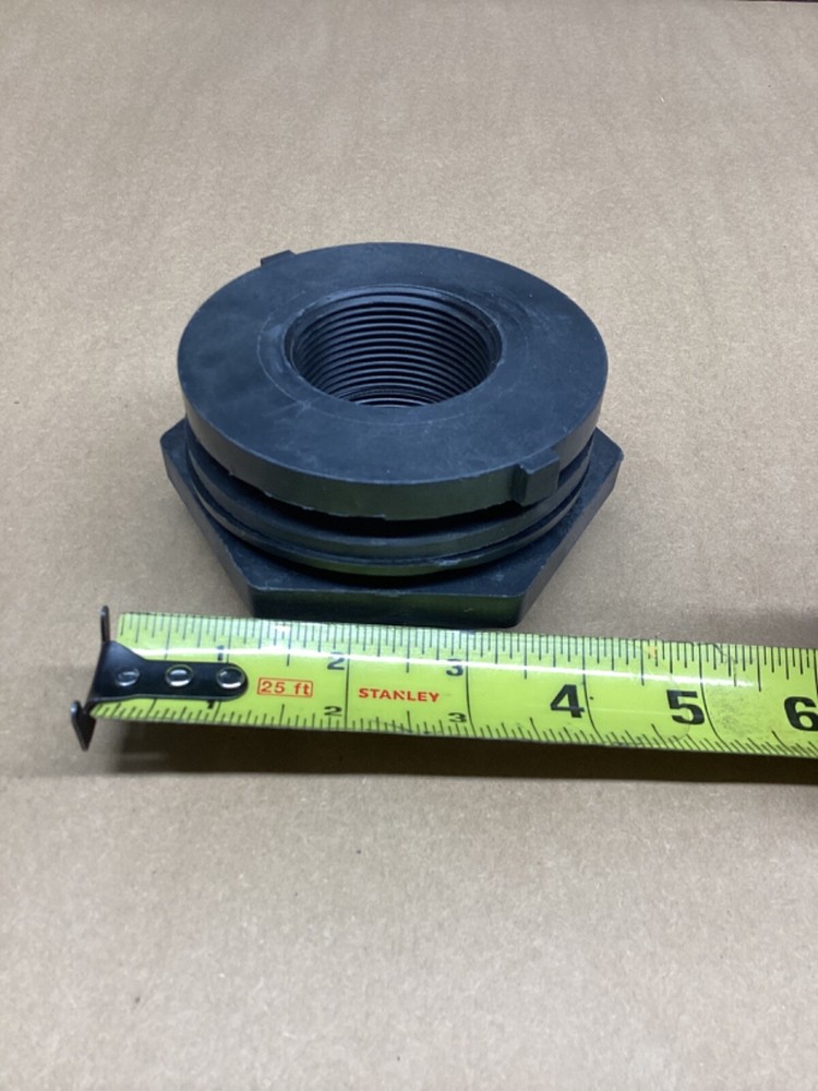 1-1/2” PVC Bulkhead Fitting Reverse Threaded #4009M60