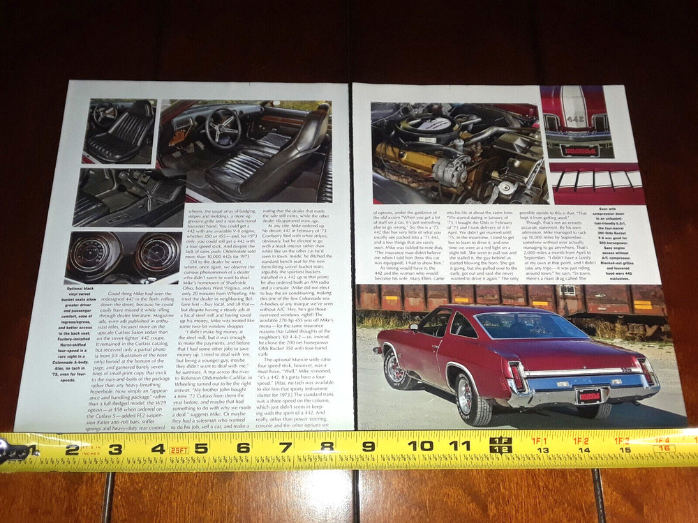 1973 OLDSMOBILE 442 ORIGINAL 2017 ARTICLE