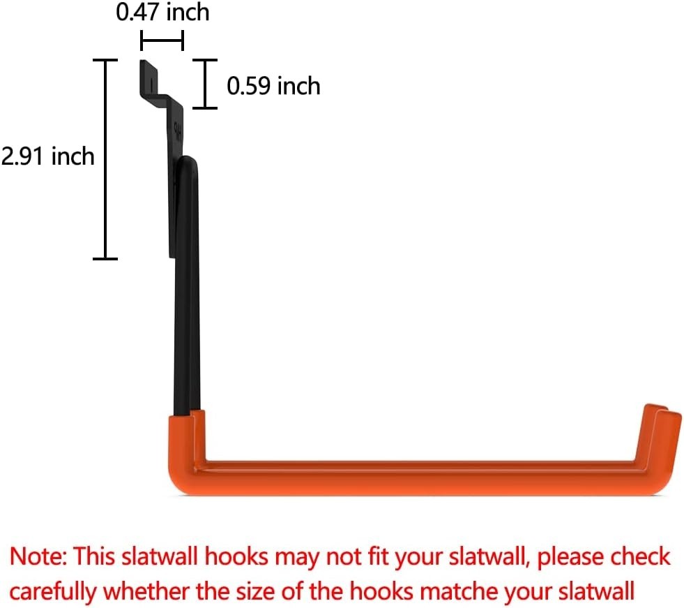 Slatwall Hooks Slatwall Accessories Utility Hooks Garage Storage Tool