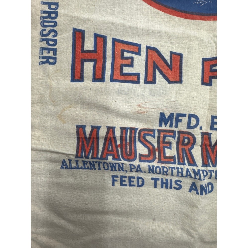 Mauser’s Hen Food 100 Lbs Sack