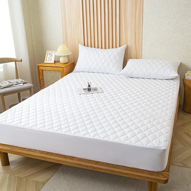 Waterproof Throw Mattress Cover Bed Fitted Sheet Mattress Protector