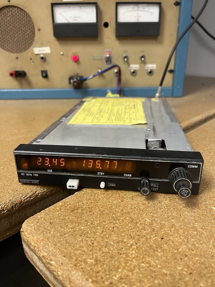 King KY 197A TSO. Removed For Upgrade.