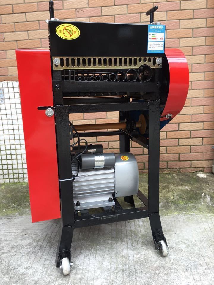 Heavy Duty chain Wire Stripper Machine Scrap Cable and Copper Recycle Stripping