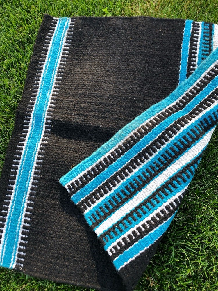 MAYATEX QUALITY SADDLE BLANKETS WOOL 36" BY 34.5”