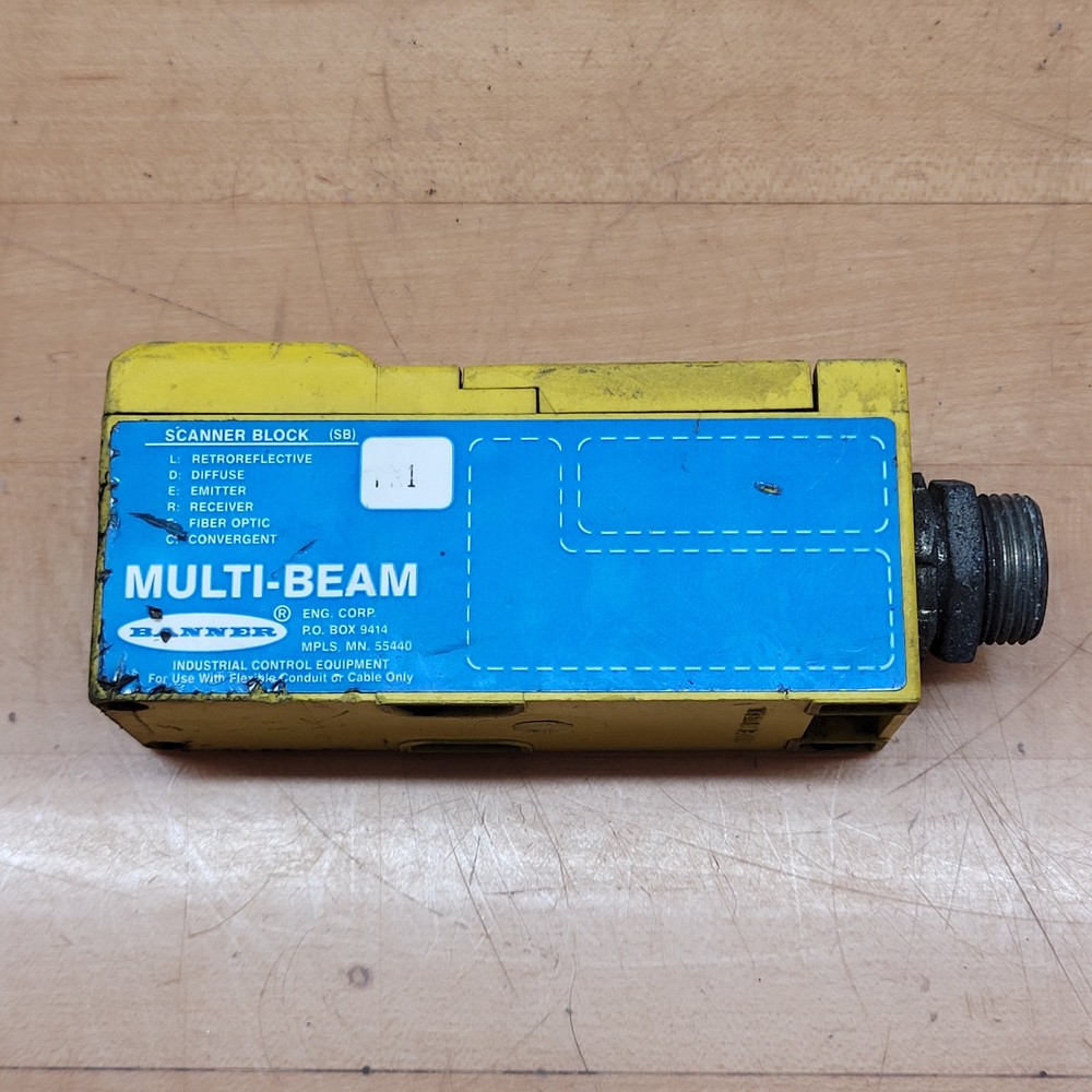Banner RX1 Multi-Beam Scanner Block - USED