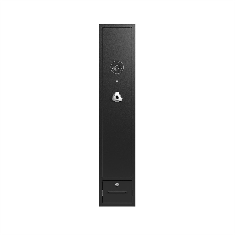 4 - Gun Capacity Rifle Safe Digital Lock for Quick Access Removable Shelf
