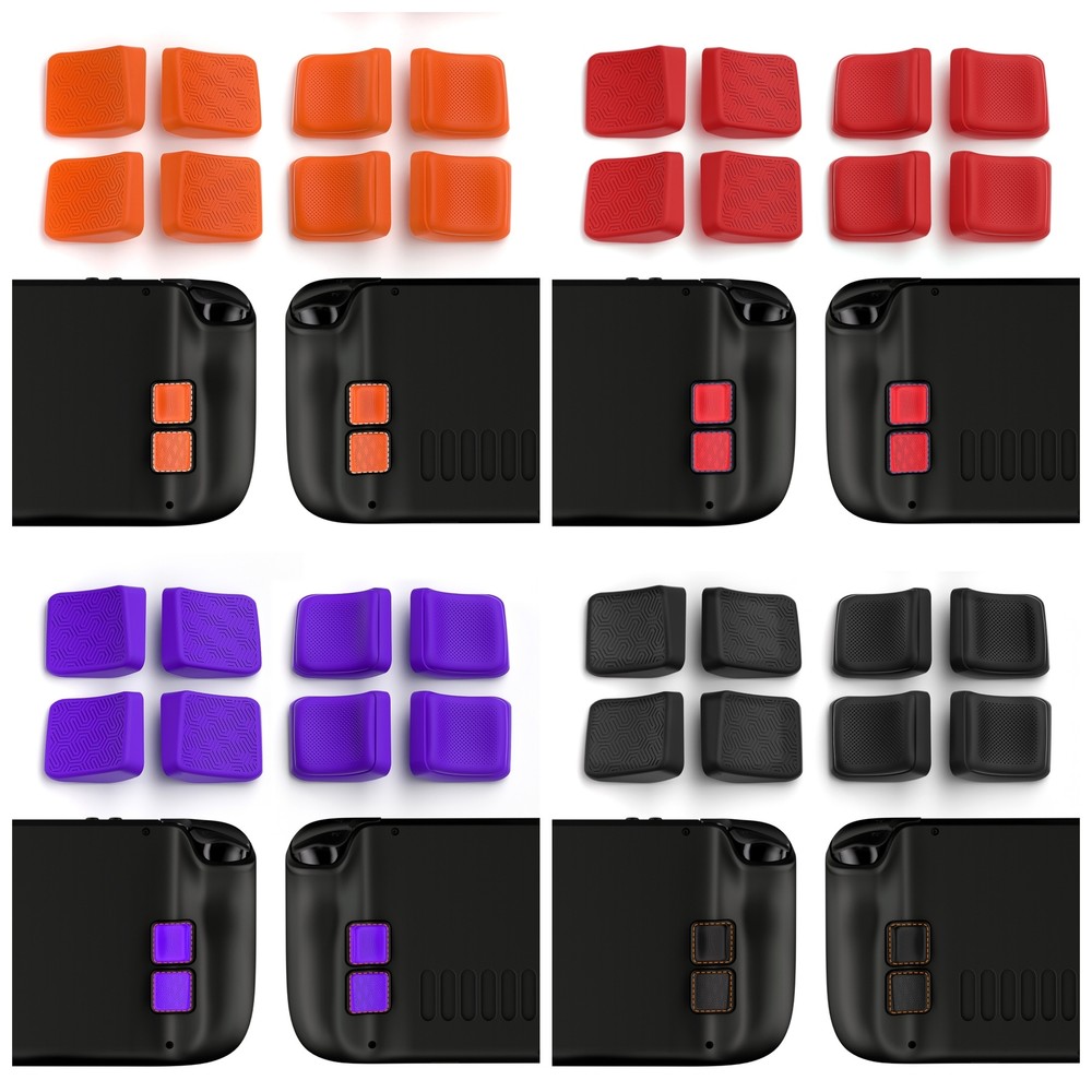 MIX Version Back Buttons Set for Steam Deck OLED - Streamlined Studded Design