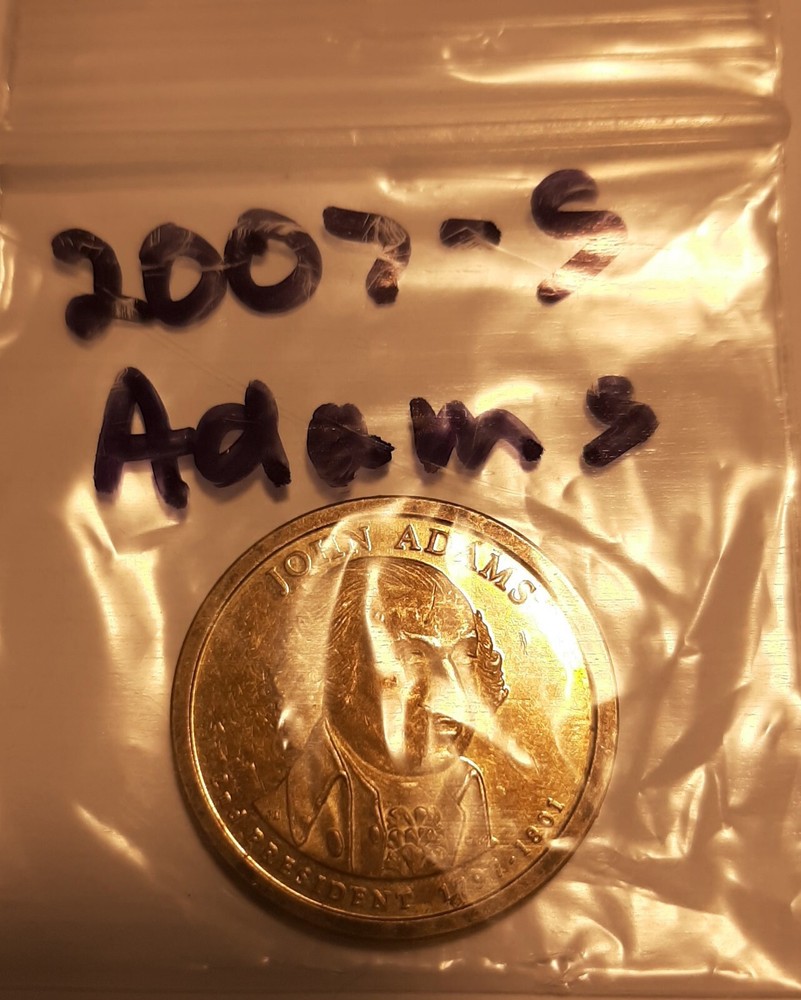 *S: 2007-S Pres. John Adams  Dollar