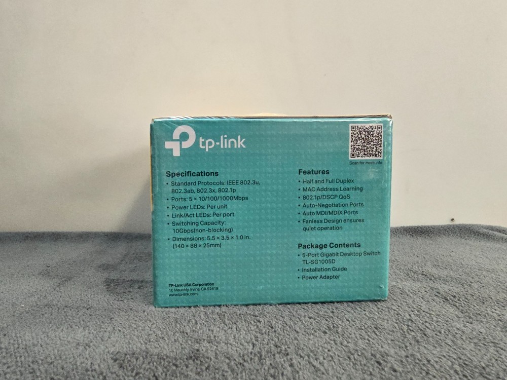 TP-LINK 5-Port Gigabit Desktop Switch