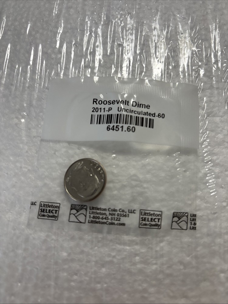 Roosevelt  Dime 2011-P Uncirculated-60