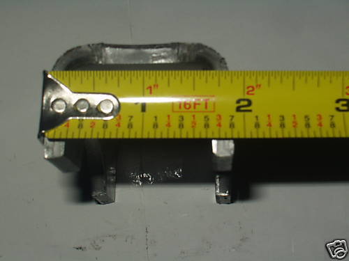 2- Trailer axle spring perch/seat for 2.3/8" 3500# Round axel tube mount Pad