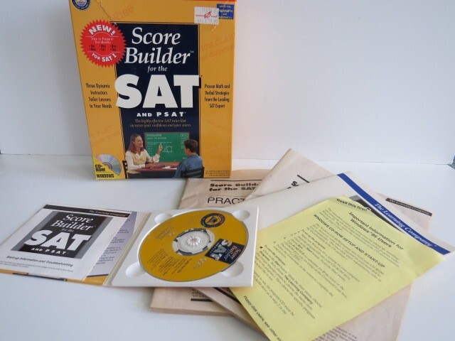 Score Builder for SAT and PSAT Learning Software