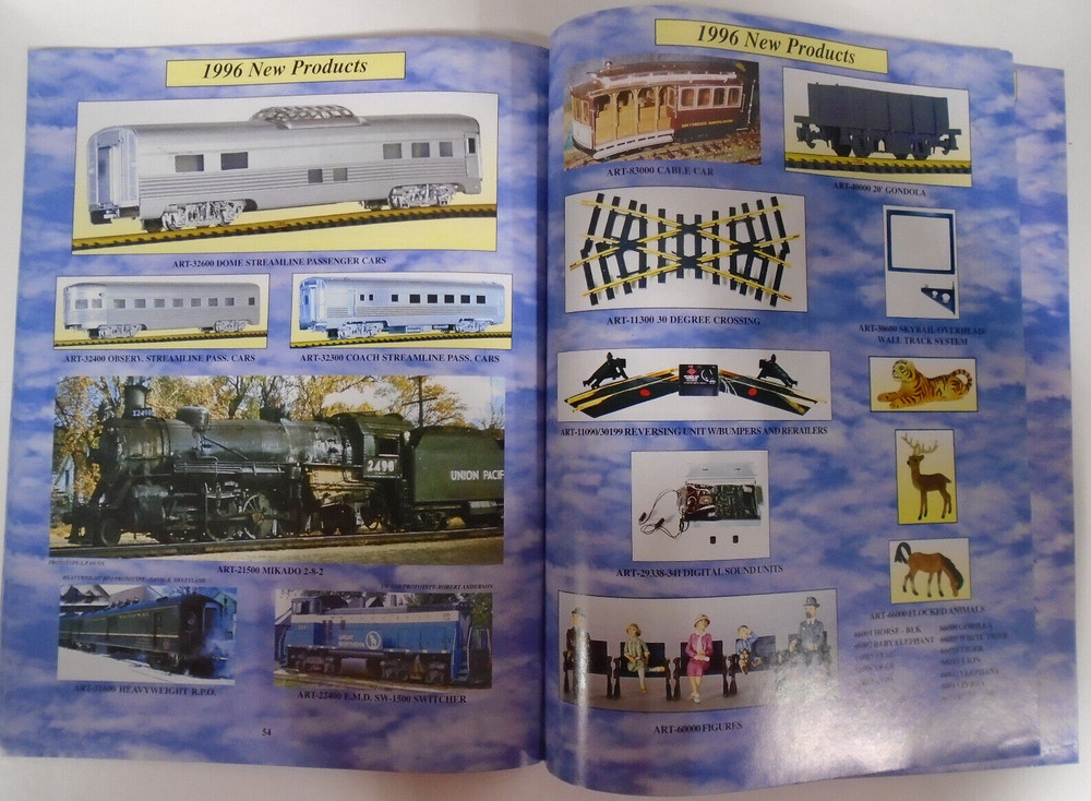 ARISTO-CRAFT TRAINS 1996 CATALOG