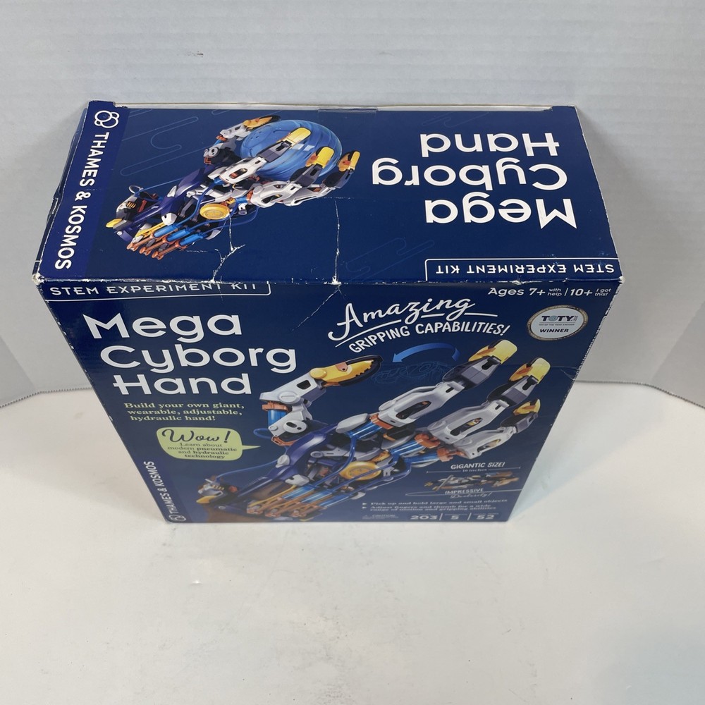 Thames Kosmos Mega Cyborg Hand STEM Experiment Kit Build Your Own