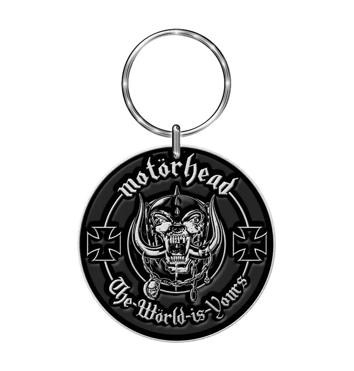 MOTORHEAD - 'The World Is Yours' Keyring
