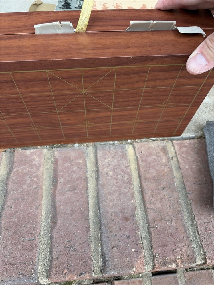 Chinese Chess Set And Board (incomplete)