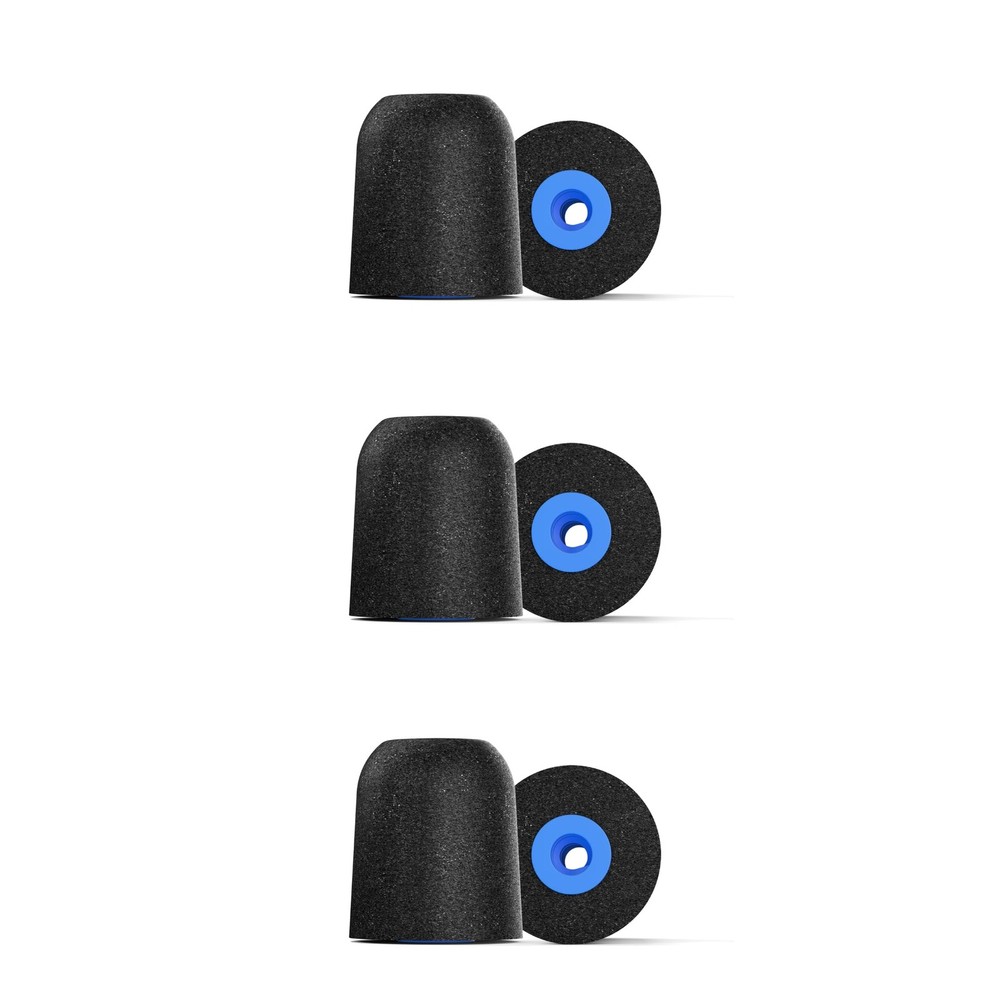Comply P-Series | Memory Foam Replacement Ear Tips Designed for Large, Black