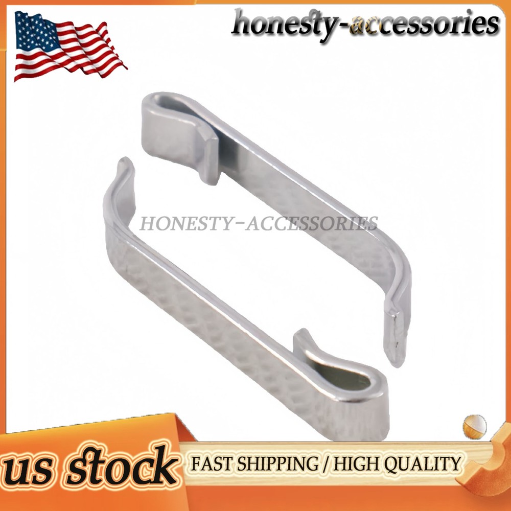 12x 2'' Drawer Slide Retaining Clips For Mac Matco Proto Tool Box Double Loop
