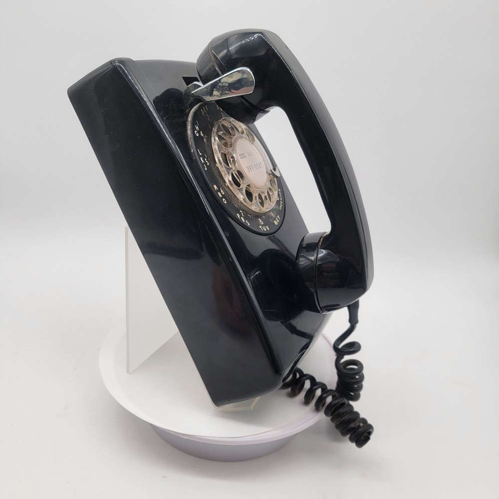 Vintage Bell System Rotary Wall Phone – Detroit 313 Area Code – Untested