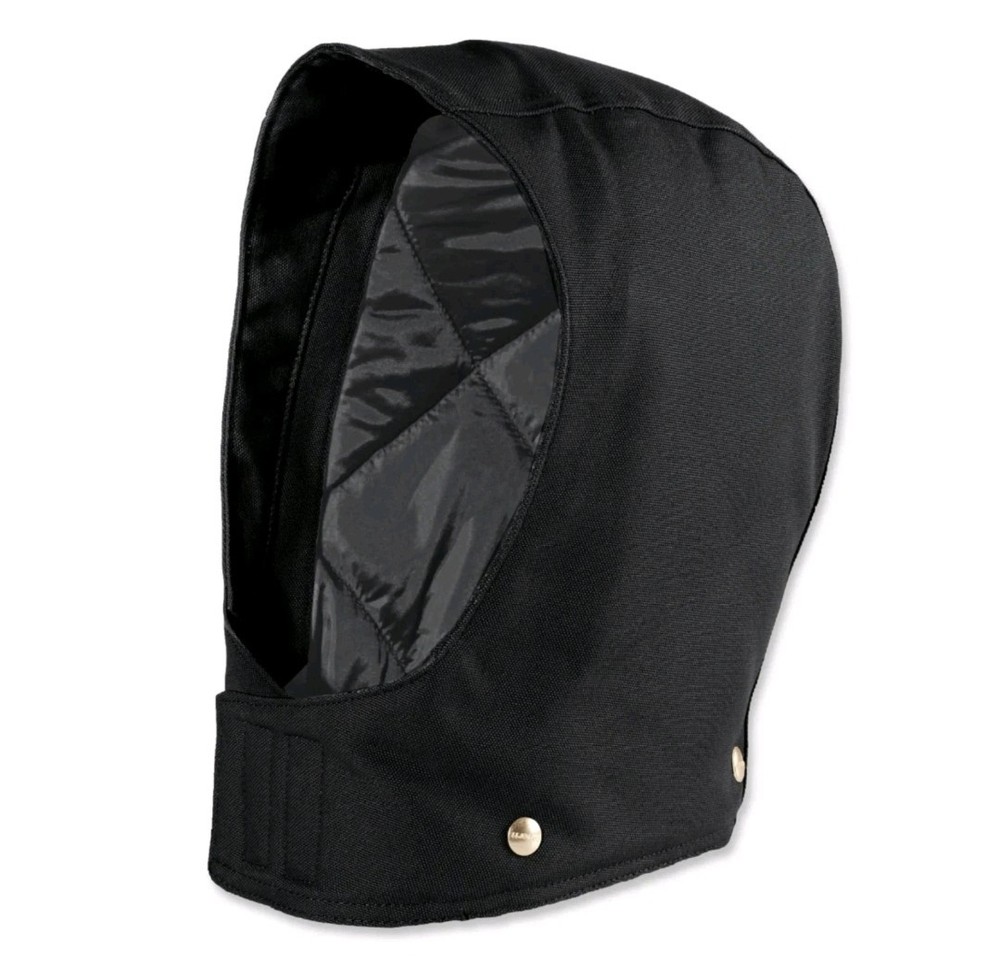Carhartt Black Detachable Quilted Lined Hood Solid Specialty Accessory
