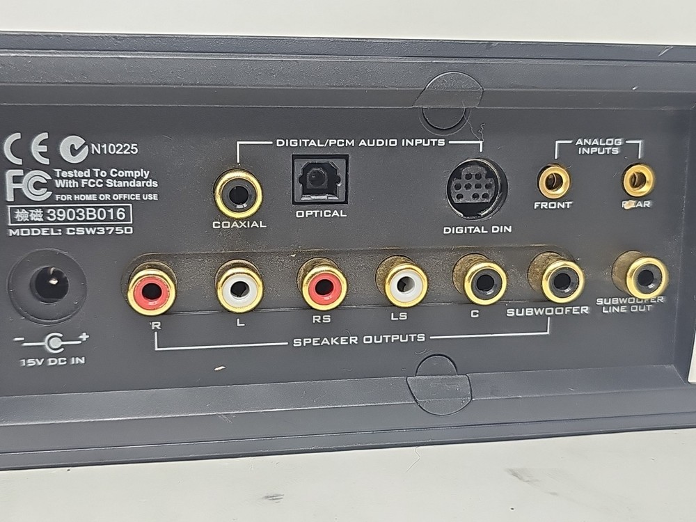 Creative Inspire 5.1 Digital 5700 Decoder Amplifier Unit Only For Parts READ